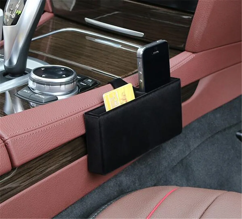 

2Pcs New Car Auto Front Seat Storage Box Container Holder For BMW 7 Series F01 730 740 750 2009 2010 2011 2012 2013 2014 2015
