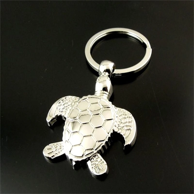Cute Sea Turtle Keyring Keychain Gift For Men Women Wholesale 1Pcs Classic 3D Pendant Key Chain Creative