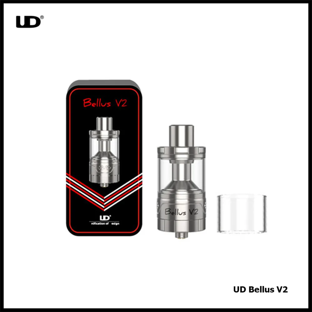 

Original Youde UD Bellus V2 RDTA Atomizer 18mm Build Deck 25mm Diameter 5ML Capacity E Cigarette Vape Tank VS TFV8 Baby