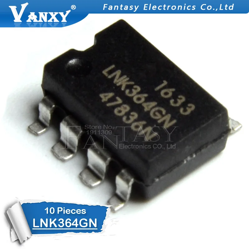 10 шт. LNK364GN лапками углублением SOP-7 LNK364 SOP LNK364G SOP7 SMD