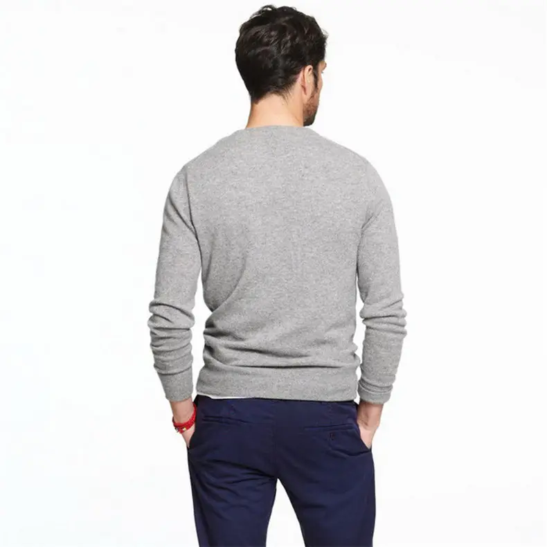2018 Autumn 5XL O Neck Pullovers Men Sweater MuLS Brand 100% Cotton knitted Sweater Jumpers Male Knitwear Spring Winter New Navy-08