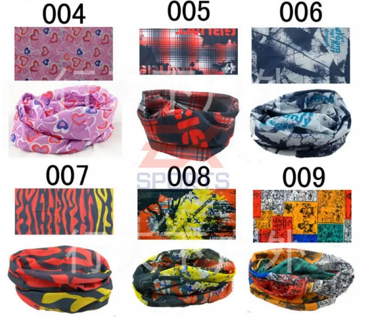 

3X Neck Scarf Tube Snood Mask Riding Skiing Bandana Pirate Cap Wrister Free Shipping High Quality