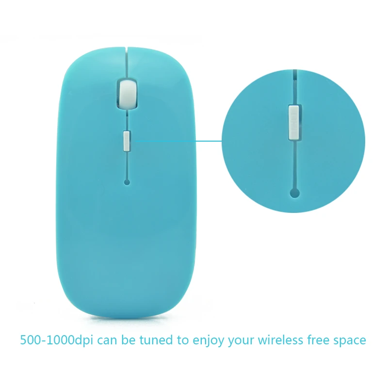 Беспроводная мини мышь DATA FROG 2 4G для Mac USB оптическая приемник ноутбука