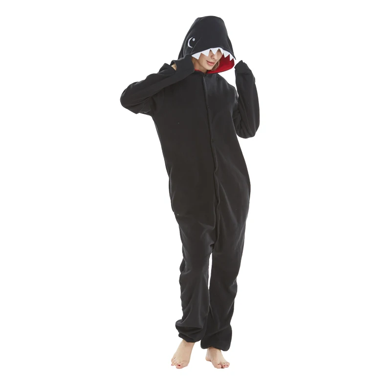 

Kigurumi Adult Children Animal Pajamas Cosplay Costumes Black Shark Onesies Sleepwears Panda Dinosaur Totoro Unicorn Onesie