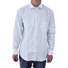 2017 NEW Men Shirts Fine grid Long Sleeve Man Dress Shirt Cotton Slim White Collar New Casual Social Shirt -8112#