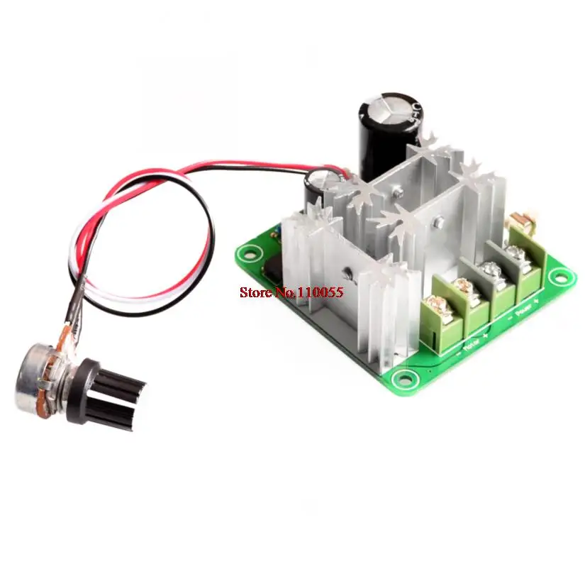 

DC 6V-90V 15A DC Motor Speed Controller Stepless Speed Regulation Pulse Width PWM DC 12V 24V 36V 48V 1000W