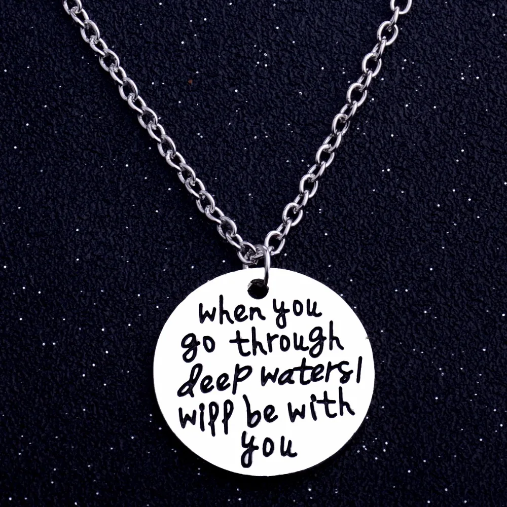 Buy Inspirational Jewelry Charm Pendant Necklace When