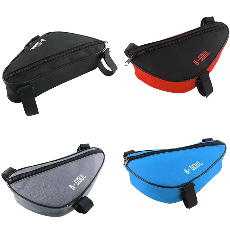 Perfect Waterproof Outdoor Cycling Front Bag Triangle Bicycle Front Tube Frame Bag Mountain Bike Pouch Bike Frame Bag accessories 1