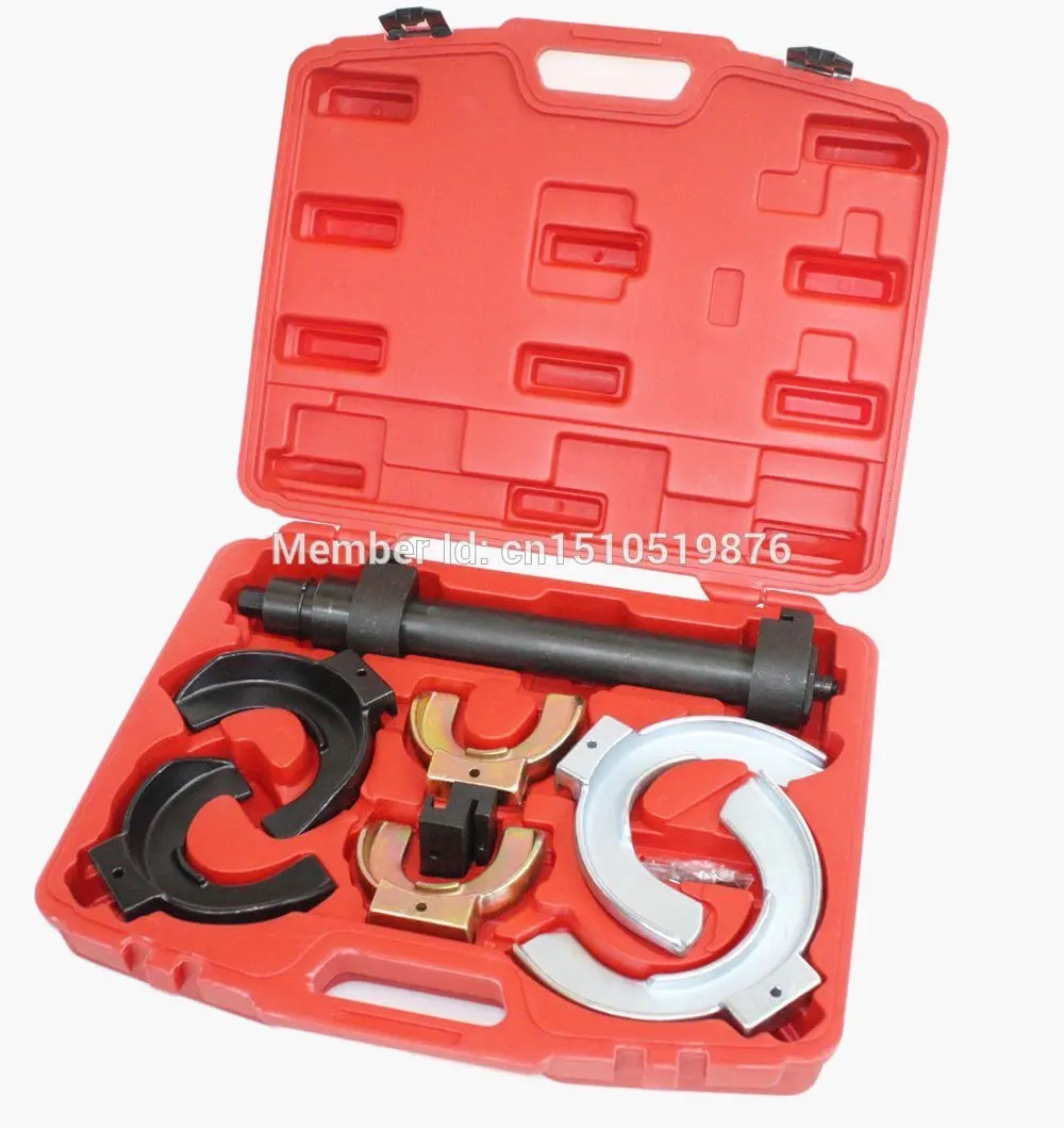 

MacPherson Interchangable Fork Strut Coil Spring Compressor Extractor Tool Kit AT2017