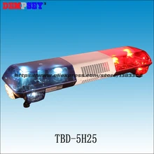 TBD-5H25 ротатор световой, 100 Вт Сирена+ 100W Динамик Красного/синего цветов Предупреждение огни, аварийный Предупреждение световой полиции, курсо указатель