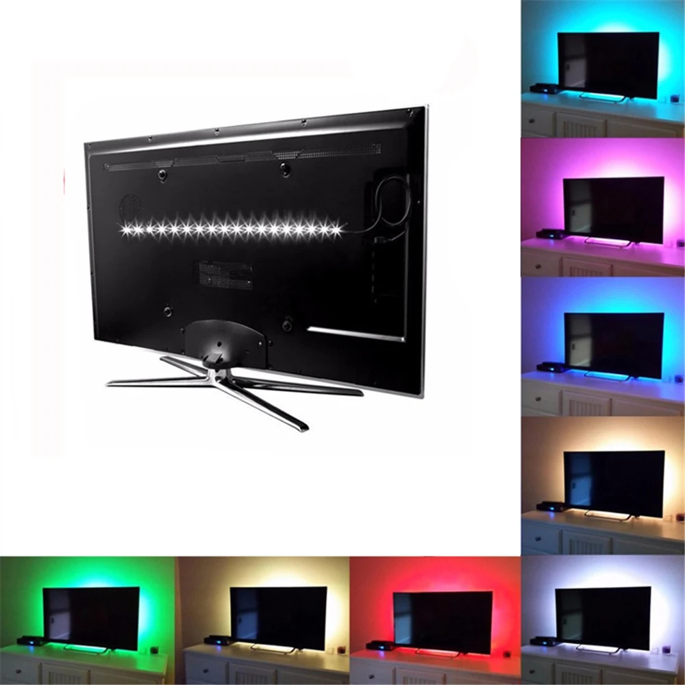 Пульт дистанционного управления RGB strip красочные освещения/60leds sticky indoorroom под счетчик шкафчик, гардероб, буфет ночь пояс бар свет