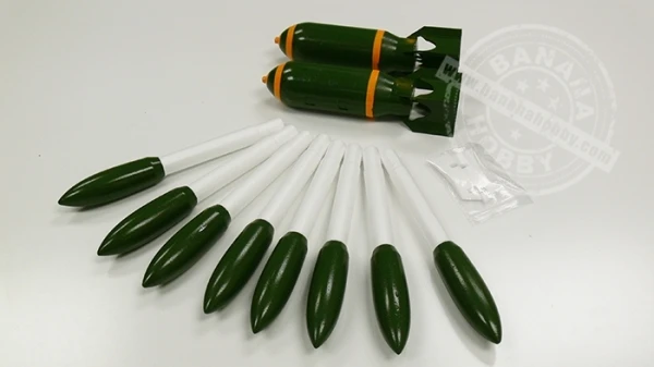 

Bomb set for Skyflight LX model 1.6M wingspan F4U propeller plane model