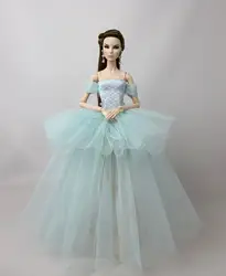 Специальный новый оригинальный чехол для куклы Барби Одежда Платье Одежда модное платье принцессы случайный