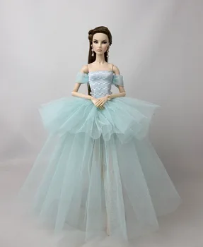 

Special new Genuine original case for barbie doll clothes dress clothes fashion princess dress Random
