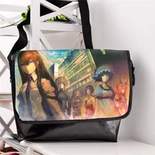 Steins Gate Cosplay Kurisu Makise Schoolbag Unisex Casual Shoulder Bag Messenger Crossbody Laptop Bags for Students
