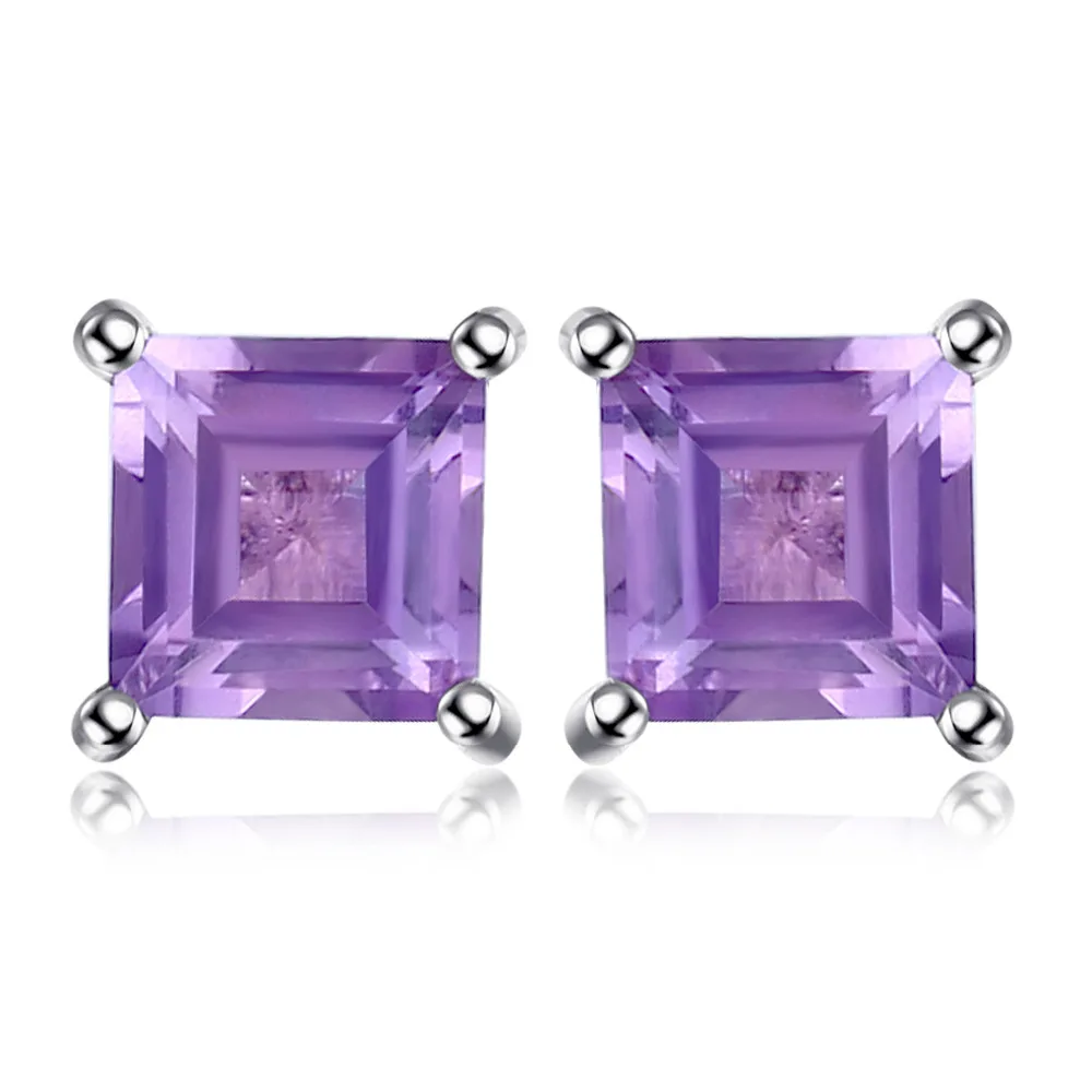 JewelryPalace площади драгоценных камней 925 пробы серебро Природный аметист цитрин