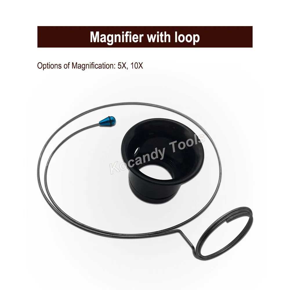 Head Band Eye Magnifier Лупа Лупы для ювелиров Цепные часы Часовщики как инструменты