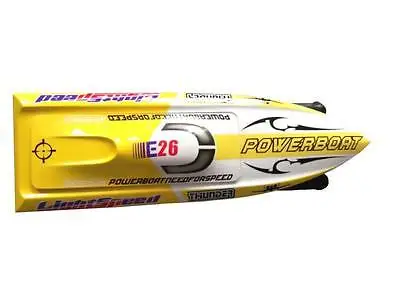 Набор E26 из стекловолокна Thunder предварительно окрашенный корпус гоночной лодки RC