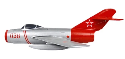 RC EDF Jet модель Mig-15 PNP - Цвет: Серебристый