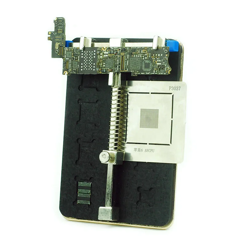 

Multifunction for iPhone motherboard Repair clamps IC chip Positioning fixtures BGA remove adhesive planting tin