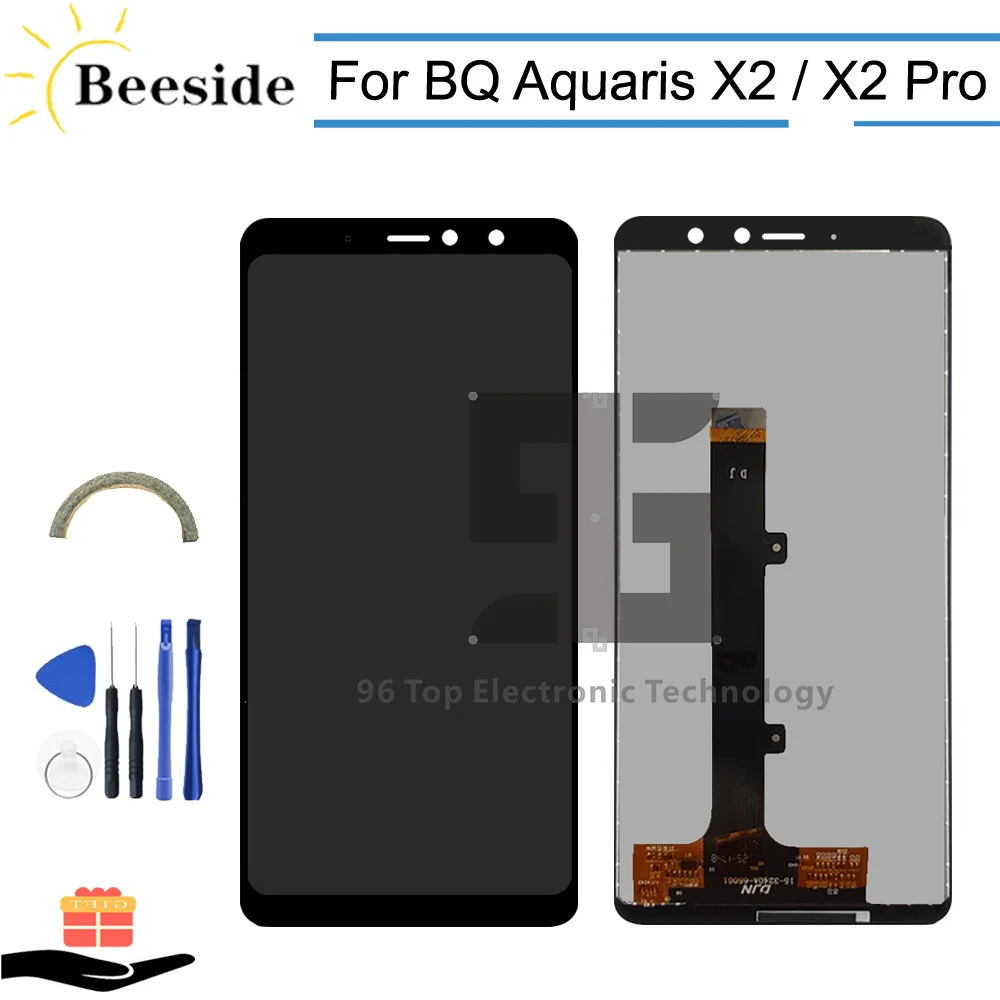 

AA+ Quality LCD 5.65'' For BQ Aquaris X2 / Aquaris X2 pro LCD Display Touch Screen Digitizer Assembly Replace Black / White