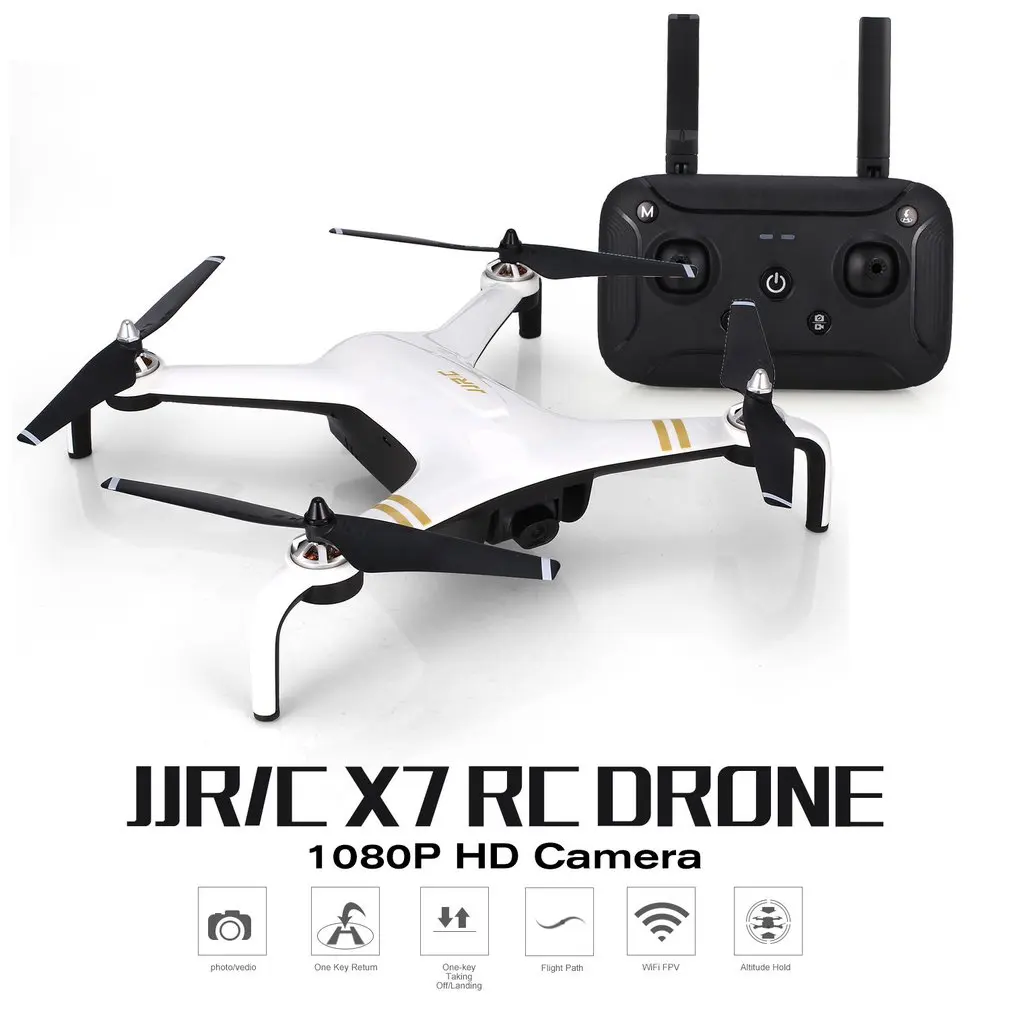 

JJR/C X7 SMART RC Helicopter Brushless Motor RC Drone With 5G WiFi FPV 1080P HD Camera GPS Professional Quadcopter