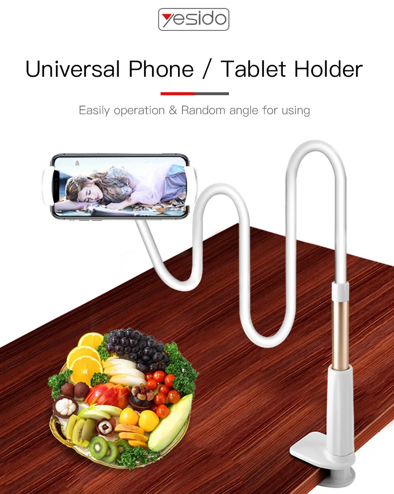 Flexible Long Arm lazy Phone Tablet Holder (1)
