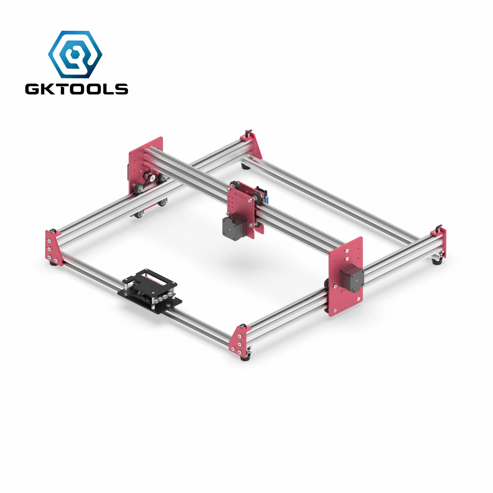 GKTOOLS All Metal 45*45cm 500mW,2500mW Wood Mini CNC Laser Engraver Cutter Engraving DIY Machine PWM,Benbox GRBL EleksMaker