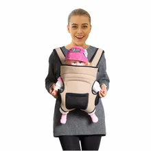 Эргономичный кенгуру для младенцев лицом к лицу использовать 360 кенгуру хлопок и полиэстер назад к лицу использовать кенгуру для 0-24 месяцев слинг