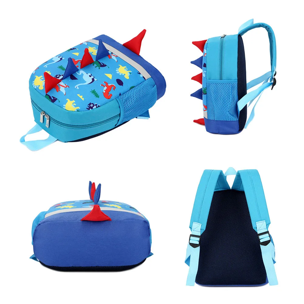 Детский рюкзак с динозавром для мальчиков и девочек, школьный рюкзак для детского сада, модные школьные сумки маленького класса, милый рюкзак для мальчиков