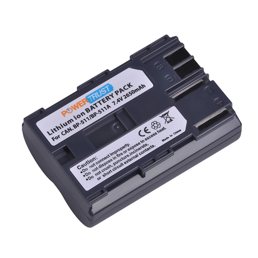 Li-ion + Carregador Duplo USB para Canon