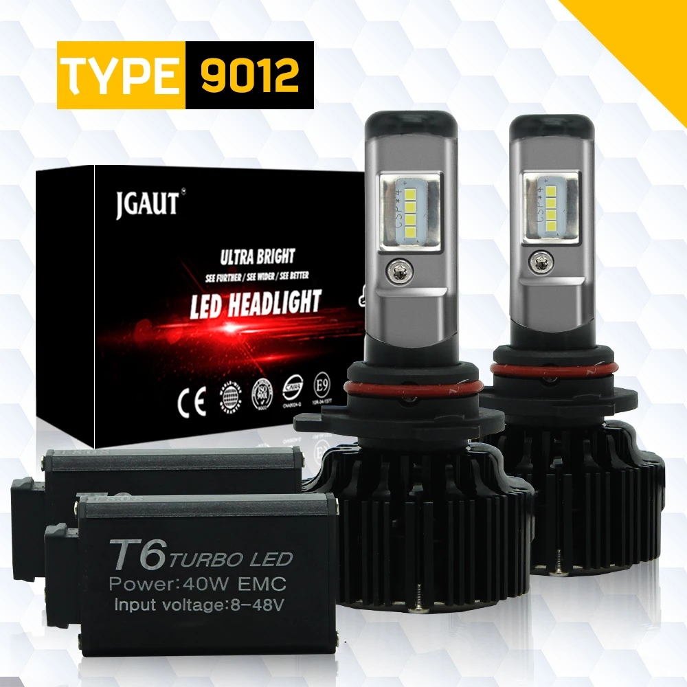 

Modifygt T6 CSP LED H4 led 12V 30W H7 led H11 H1 9005 9006 H3 HB3 HB4 60W 8000lm auto headlamp Bulb 6000K fog light accessories