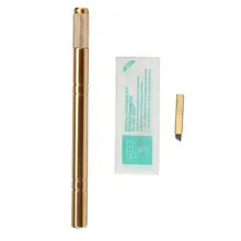 Tattoo Kits Microblading Permanent 3D Makeup Eyebrow Manual Pen Tattoo Needle Pen Kit Tattoo Set G61125