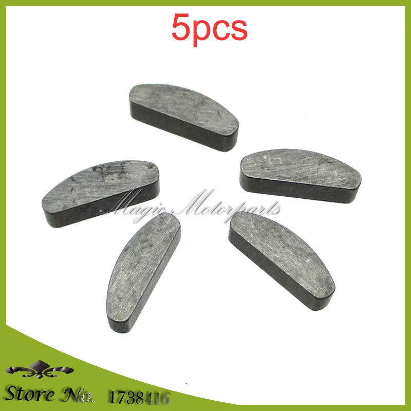 5pcs Woodruff Key For Pit Dirt Bike Crank or Flywheel. Timing Key Locaterin Lawn Mower from