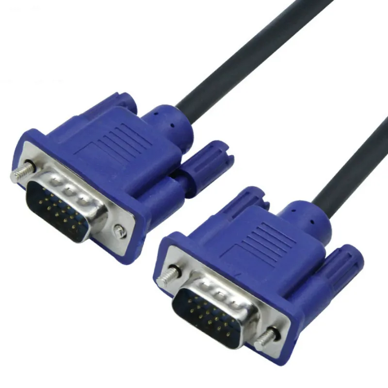 VGA to VGA Cable Male to Male Video Coaxial Monitor Cable Support 1080P