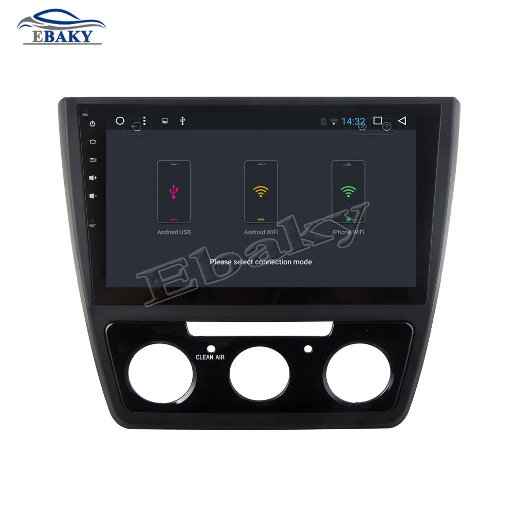 Cheap NaviTopia 10.1inch 1GB/2GB RAM Quad Core/Octa Core Android 7.1/8.1 Car DVD Radio for SKODA YETI 2016- with GPS/wifi/maps 18
