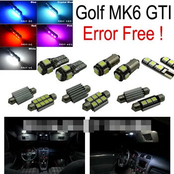 

11pc X canbus error free for GOLF 6 MK6 MKVI GTI LED Interior Light Kit Package (2010+)