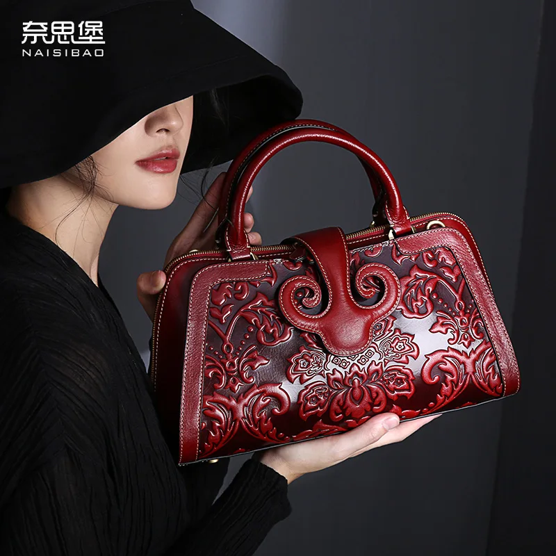 red name brand purses