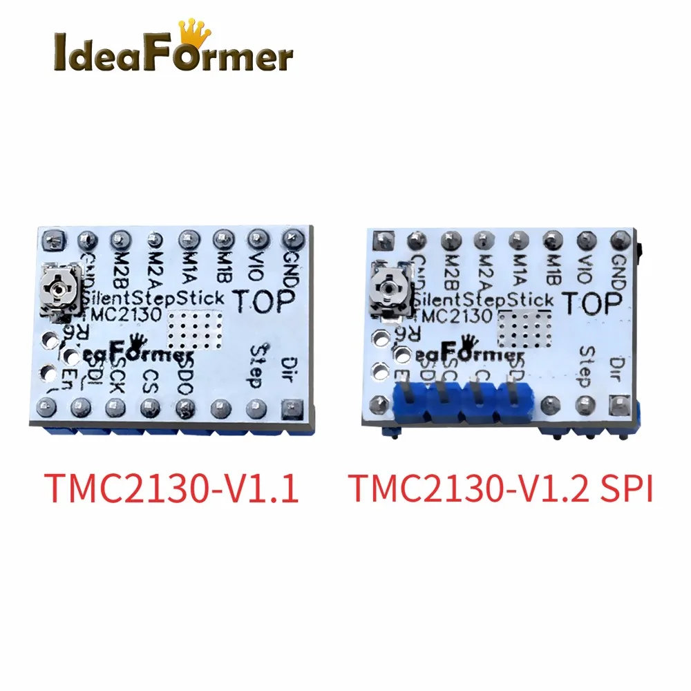 Шаговый двигатель TMC2130 V1.1 V1.2 SPI бесшумный драйвер StepStick тихая Отличная защита