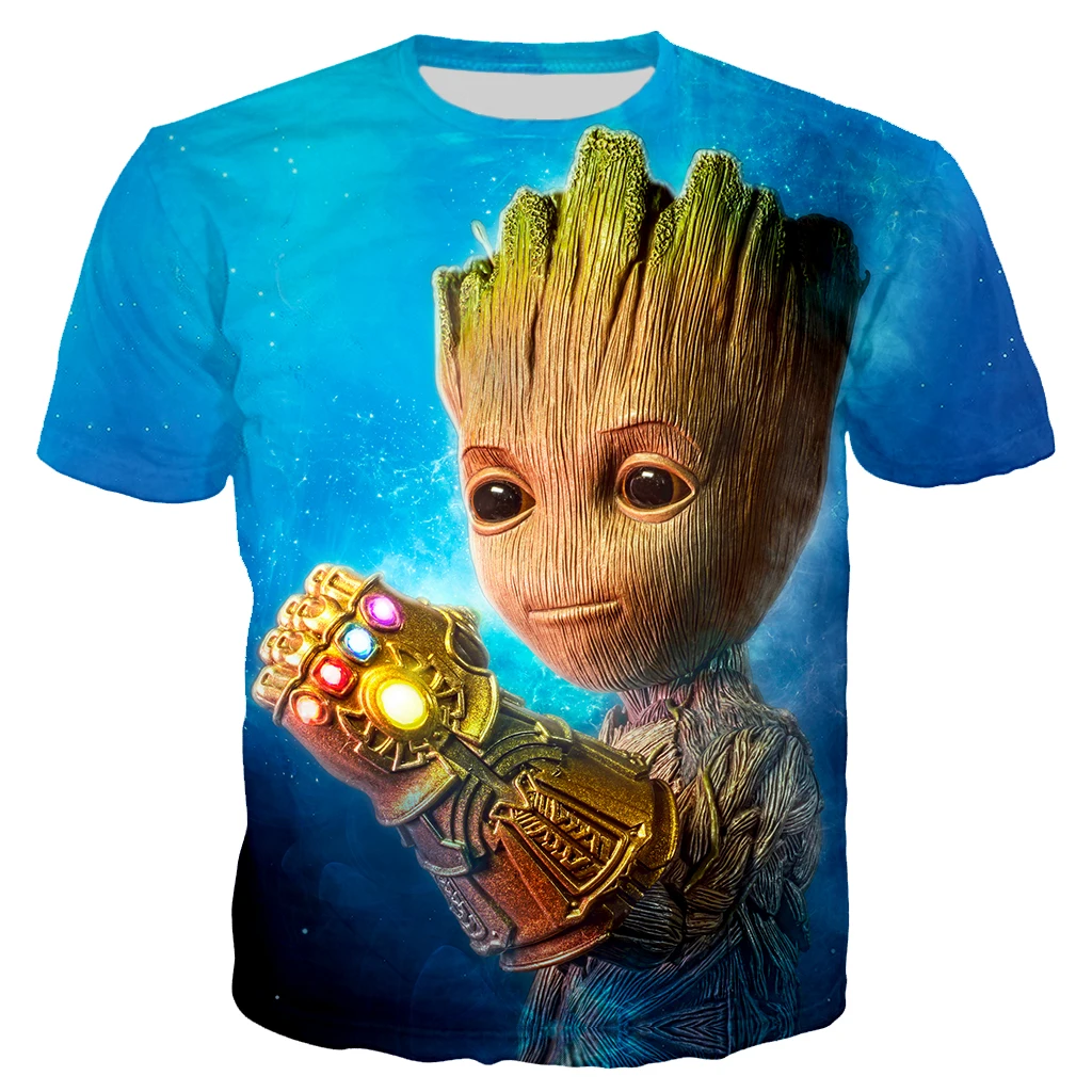 

Guardians of The Galaxy T Shirt Superhero Groot T Shirt Clothing 3D Print Men/Women Casual Streetwear Tops T76