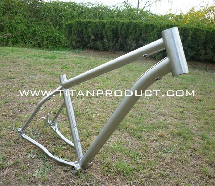 Discount 3AL/2.5V Ti Alloy Titanium Snow Bike Frame with internal cable routing 2 Discount 3AL/2.5V Ti Alloy Titanium Snow Bike Frame with internal cable routing 2