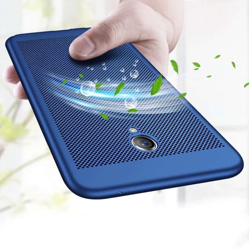 

Heat Dissipation Case For Meizu M6 Pro 7 Plus M5S M5 M3 Note M5C Hard PC Breathe Phone Cover Smartphone Back Protection