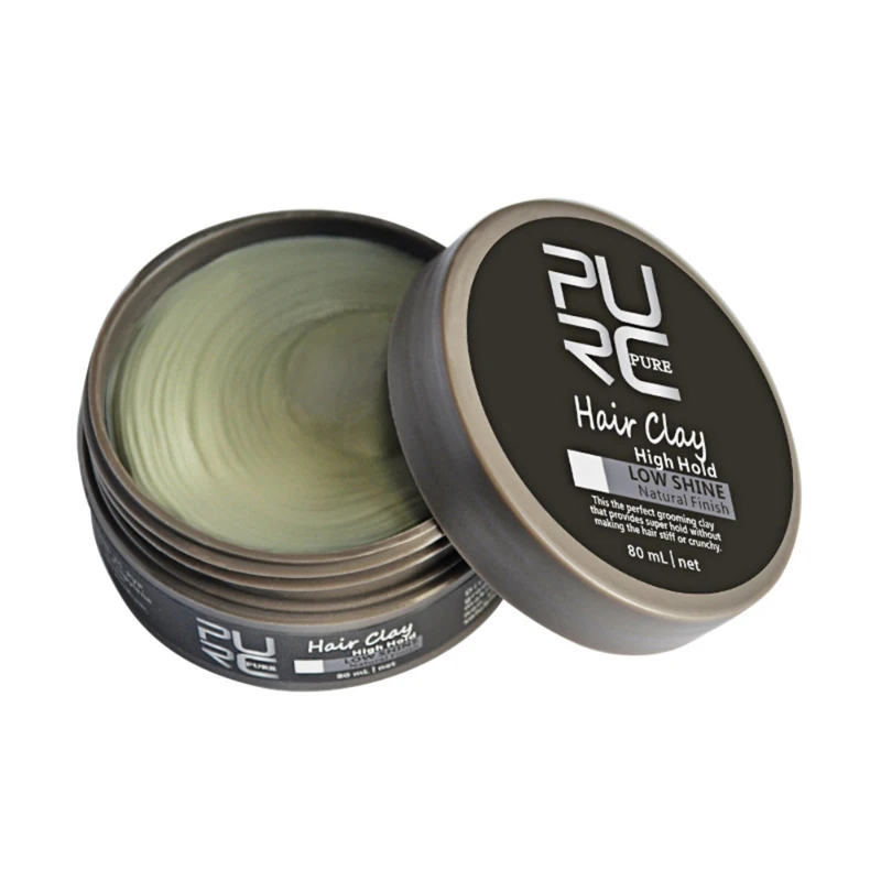 

Newest Men Original Clay Hair Coloring Hair Wax styling Hair High Hold Low Shine Clay Hair