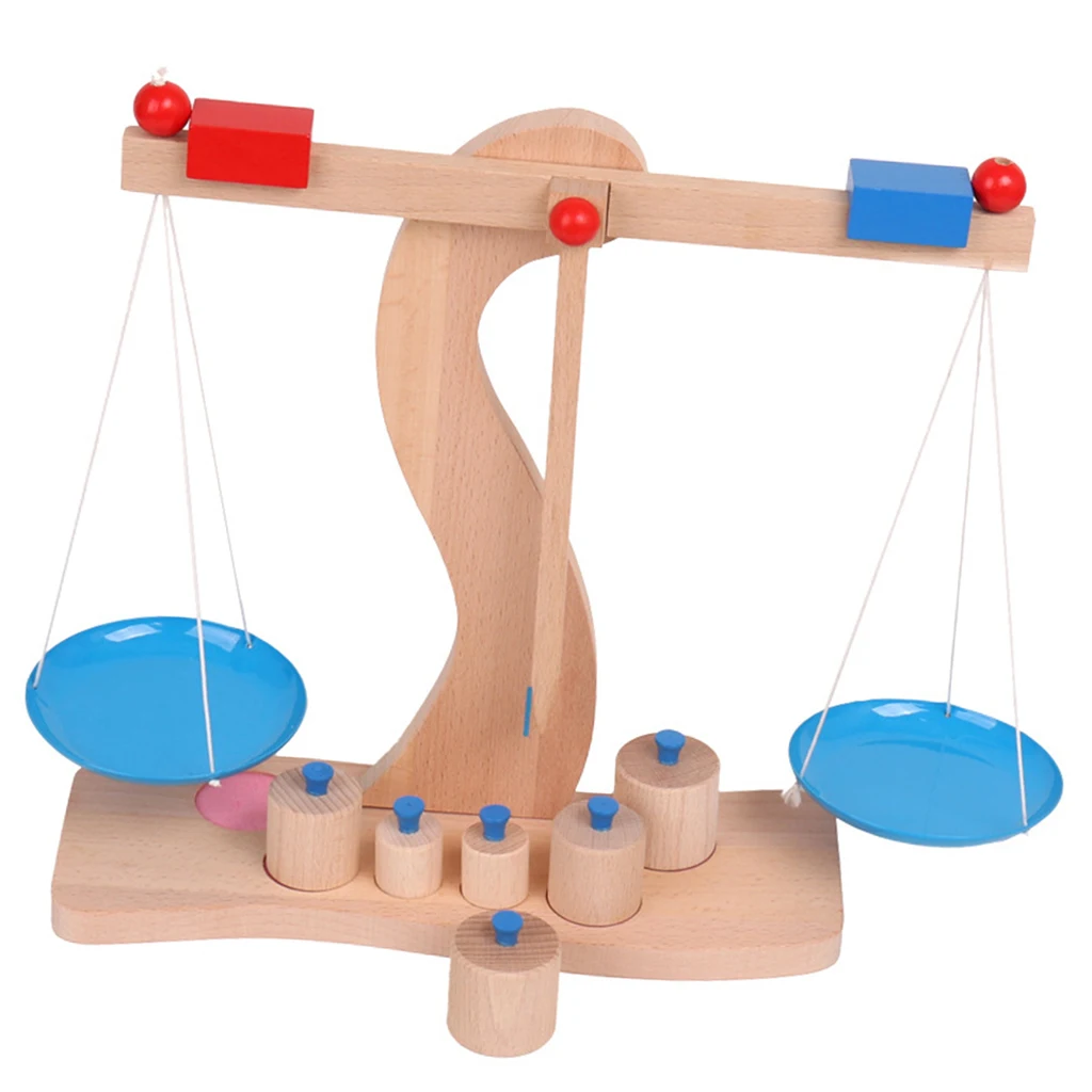 MagiDeal Balance Weight Set Toy Scientific Experiment Kit Learning Scale