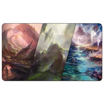 

Magic trading card game Playmat: Jzendikar expeditions art playmat for trading card game 60cm x 35cm (24" x 14") Size
