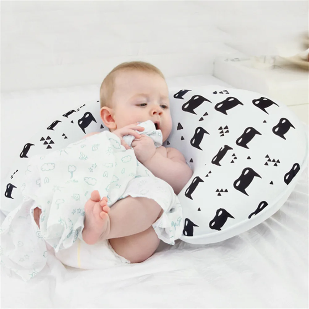 Детские подушки для кормления, подушка для грудного вскармливания, u-образная подушка из хлопка для кормления новорожденных