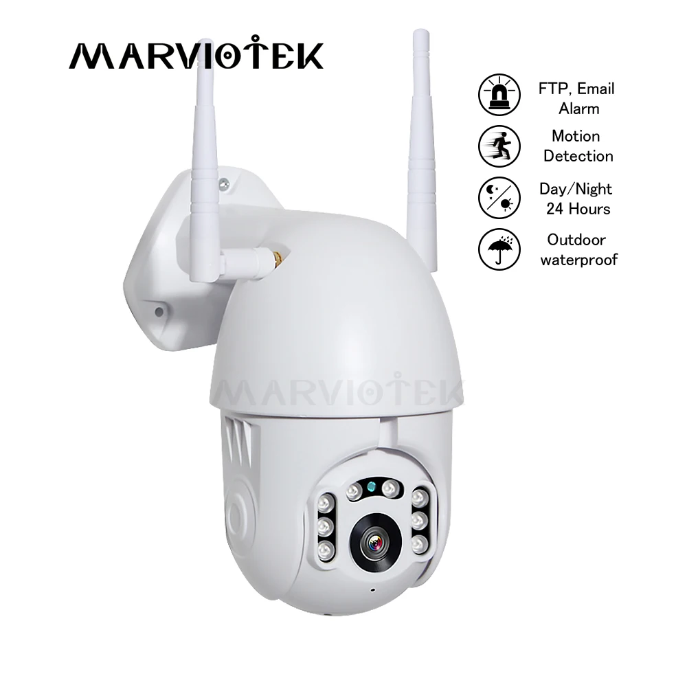 Ip-камера 720 P, WiFi, CCTV камера, открытая, домашняя, для безопасности, видео наблюдение, водонепроницаемая, PTZ, беспроводная, Мини скоростная купольная камера, 1080P HD