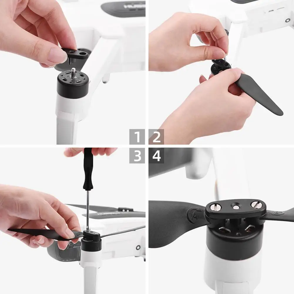 Пропеллеры для вертолета Hubsan Zino H117S аксессуары квадрокоптера с дистанционным