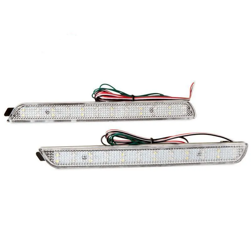

2x Clear Lens Rear Bumper Tail Stop Running Brake Light Backup Reverse Light Reflector Fog Lamp 12V For 03-08 Mazda6 Atenza