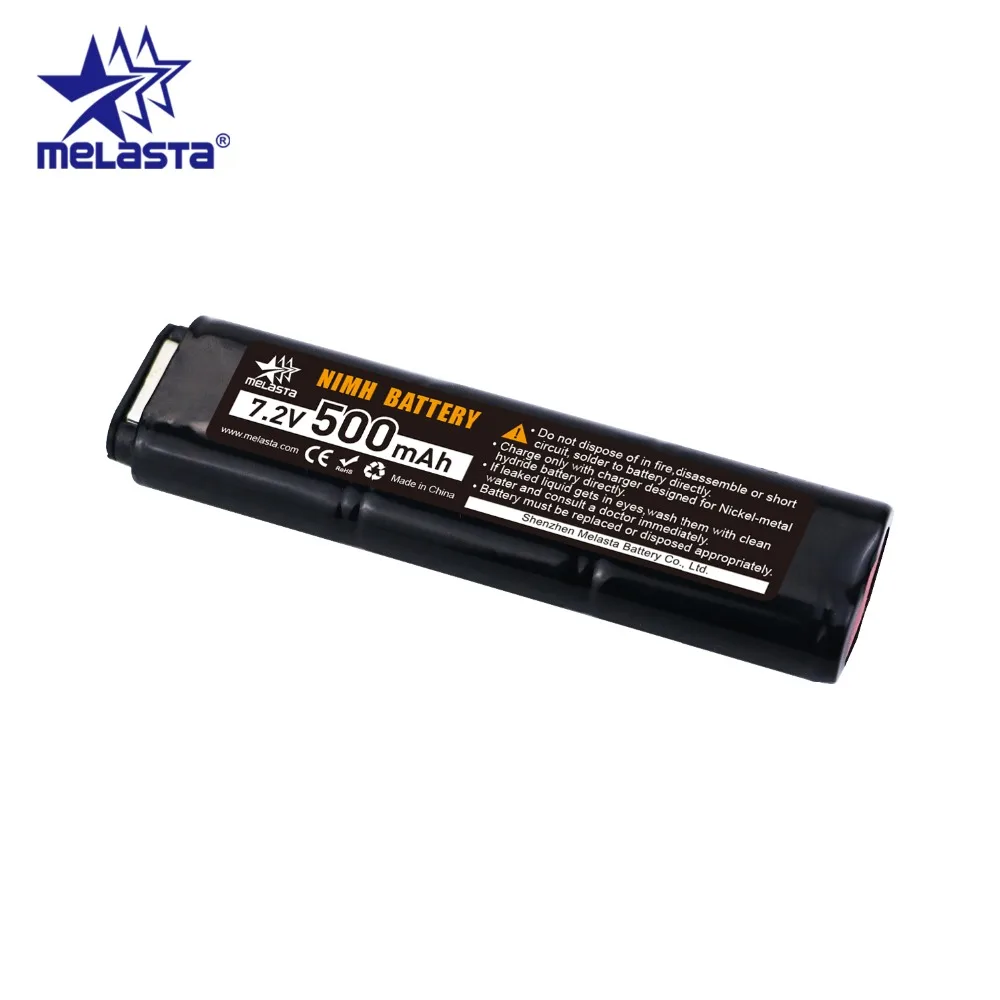 Melasta 2/3N 6S 7,2 V 500mAh ni-mh аккумулятор для CM030 CM121, CM122, Marui 18C, P8, M93R AEP AEG M81, M84 и TM AEP Airsoft guns toy